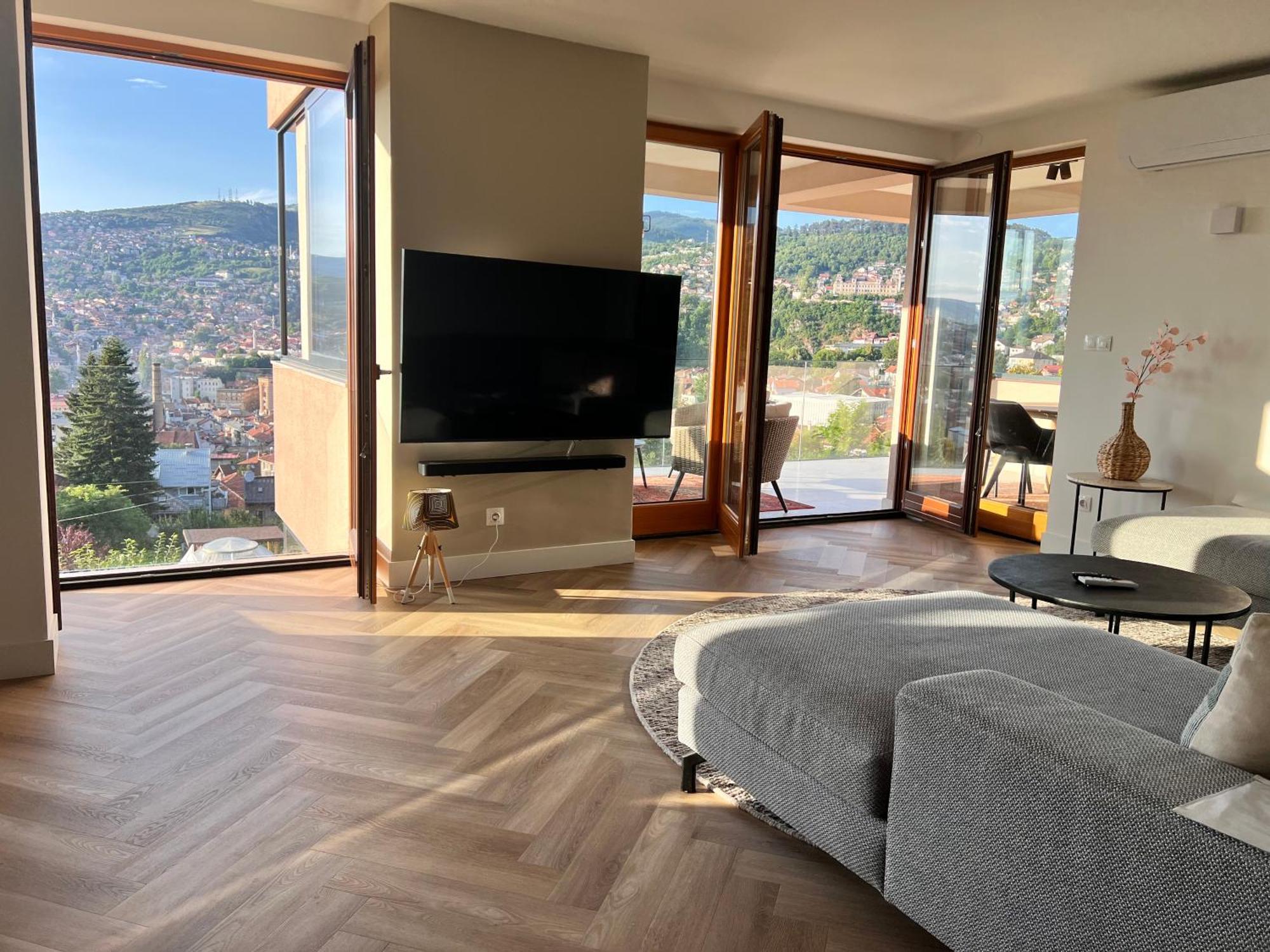 The Penthouse Sarajevo Διαμέρισμα Δωμάτιο φωτογραφία