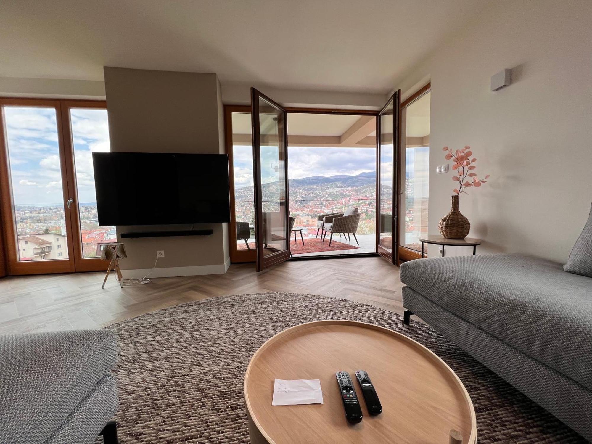 The Penthouse Sarajevo Διαμέρισμα Δωμάτιο φωτογραφία